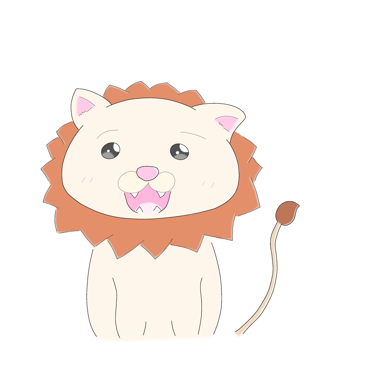 動物イラスト描きます あなたのイメージ動物一緒に描きませか？ イメージ1