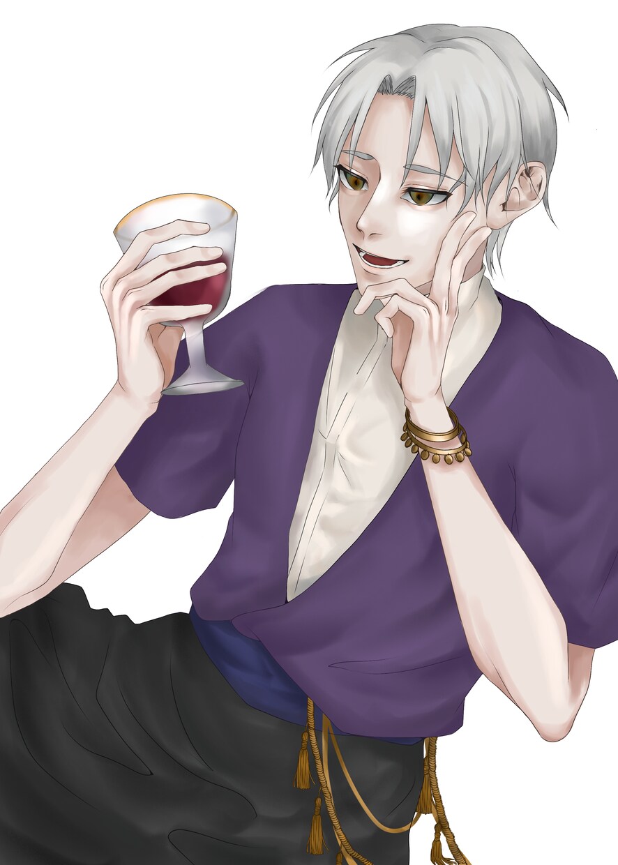 ずっと使える立ち絵(等身絵)を描きます 厚塗りから普通のイラスト基本どんな絵柄でも！ イメージ5