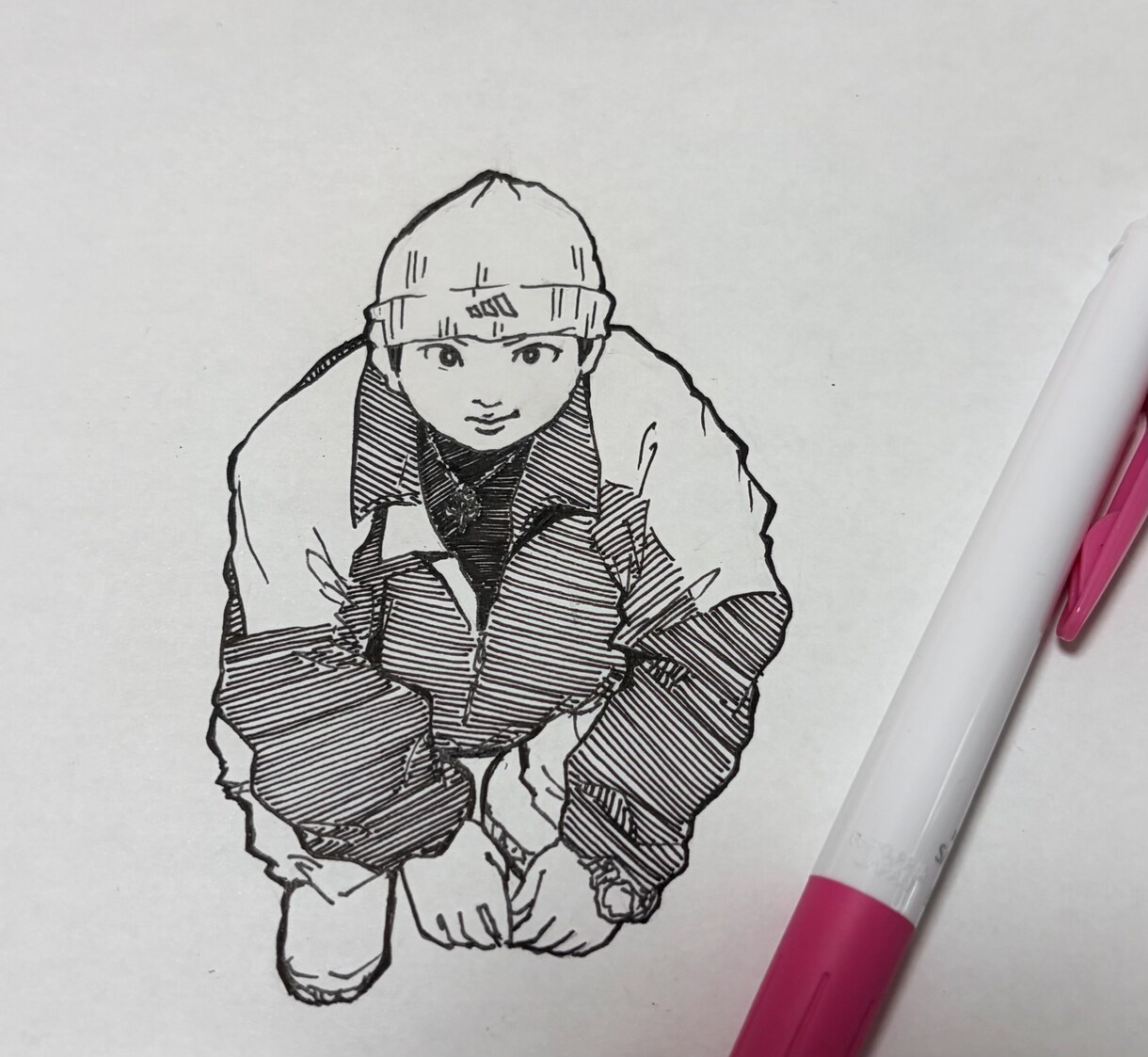 モノクロでリアル調のイラストを描きます そのまま飾ったり、プレゼントにも！塗り絵としても楽しめます イメージ5