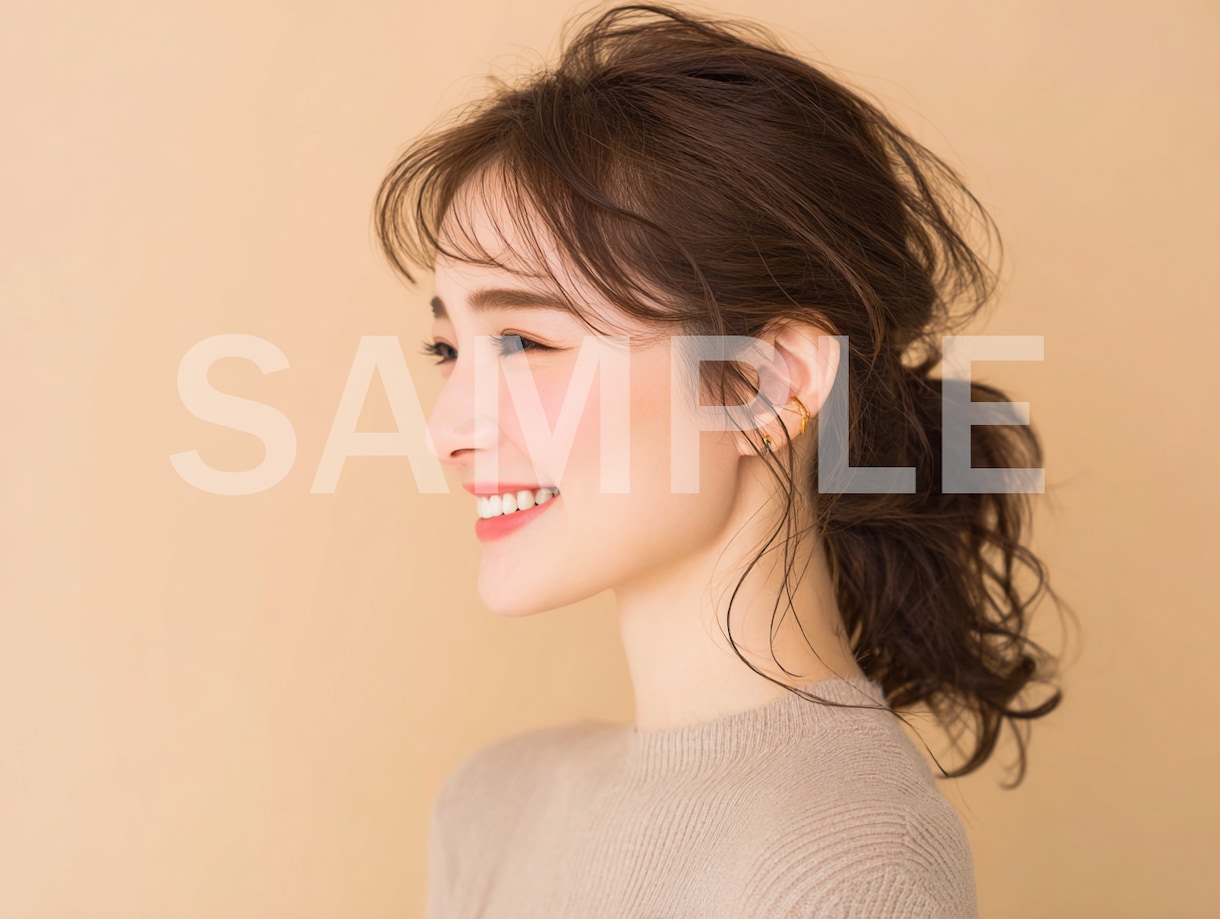 美容系♡女性向け♡可愛い愛されAI画像生成します ♡美容・コスメ広告に”映える””魅せる”リアルビジュアル！ イメージ8