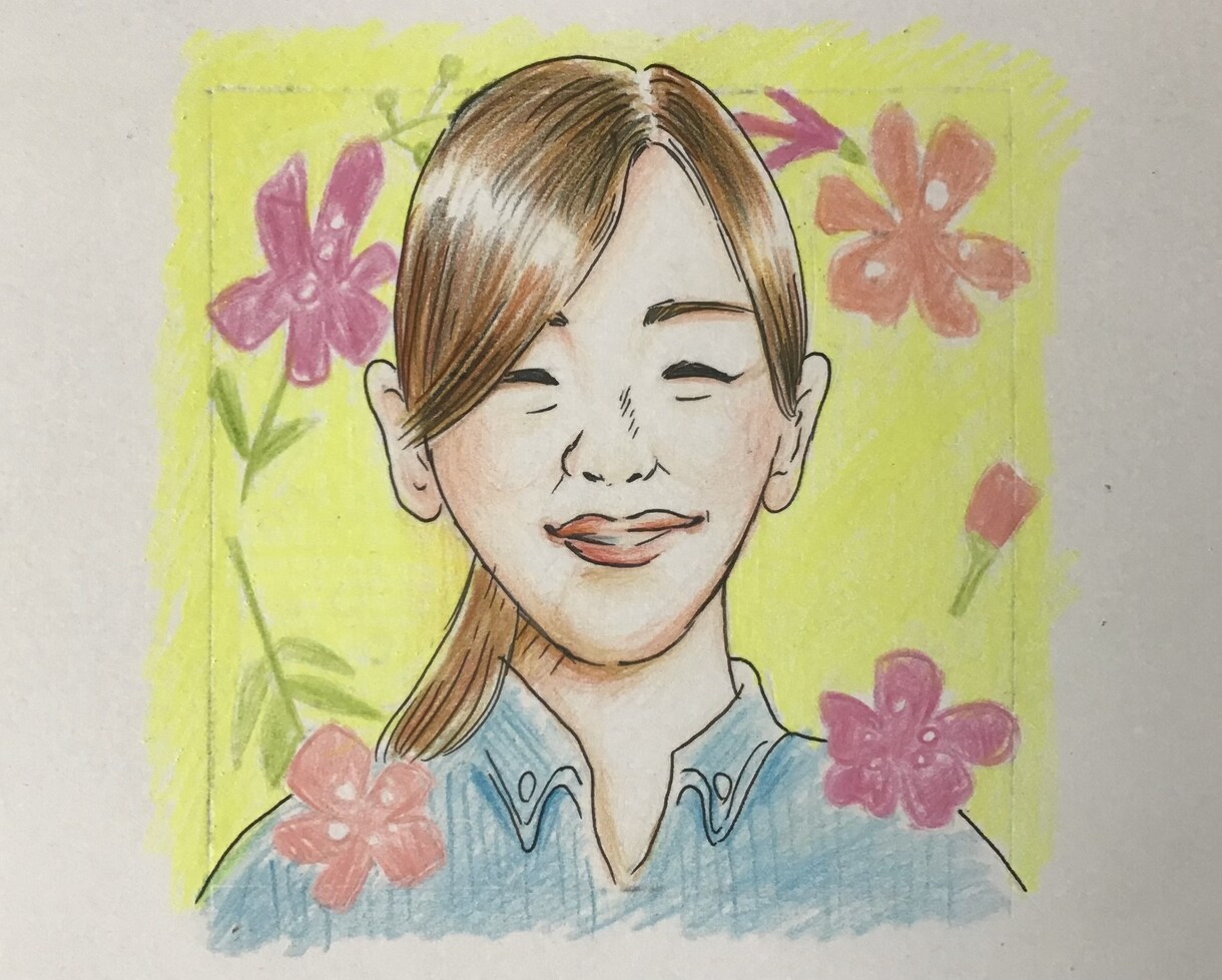 似顔絵描かせて頂きます お写真をもとにして似顔絵描かせて頂きます。 イメージ3
