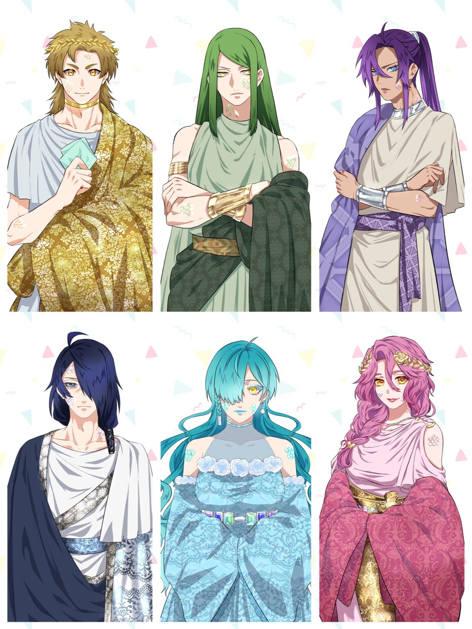 TRPGなどの全身立ち絵を描きます TRPGや声劇などで使用できる表情差分ありの絵 イメージ3
