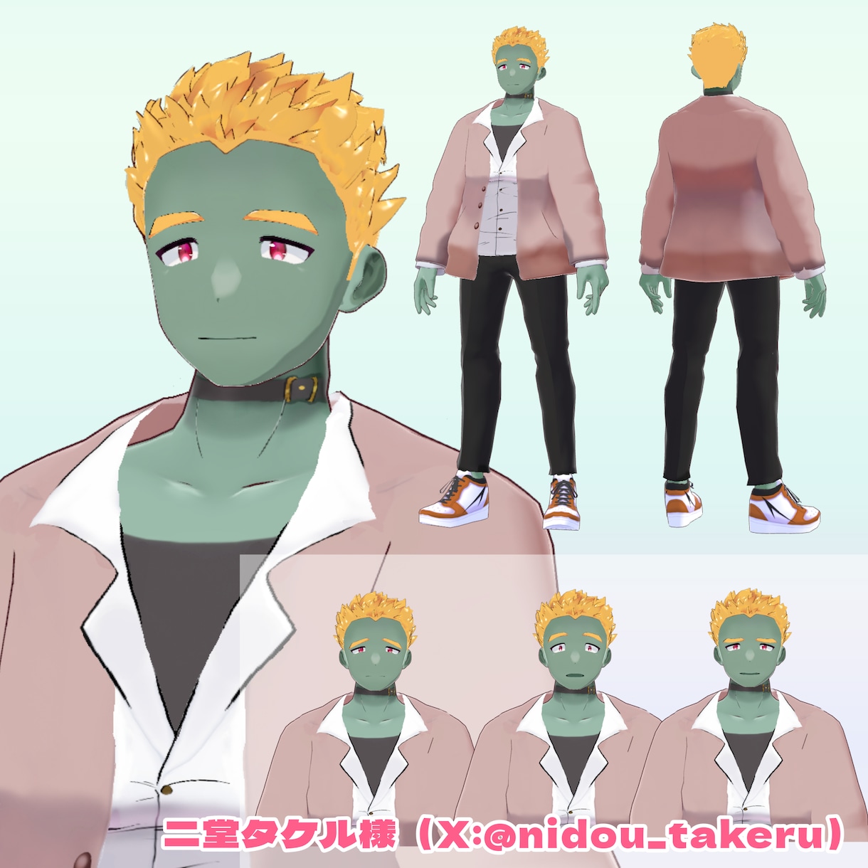 3D化の夢、現役vtuberが叶えます vroidなのでコスパ◎！絵柄の完全再現が持ち味です！ イメージ3