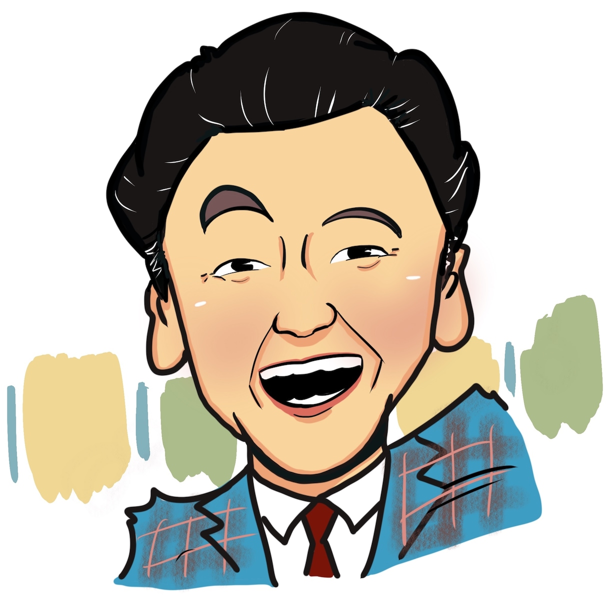選べるタッチ！アイコン似顔絵描きます こちらの4種類のタッチから選べます イメージ2