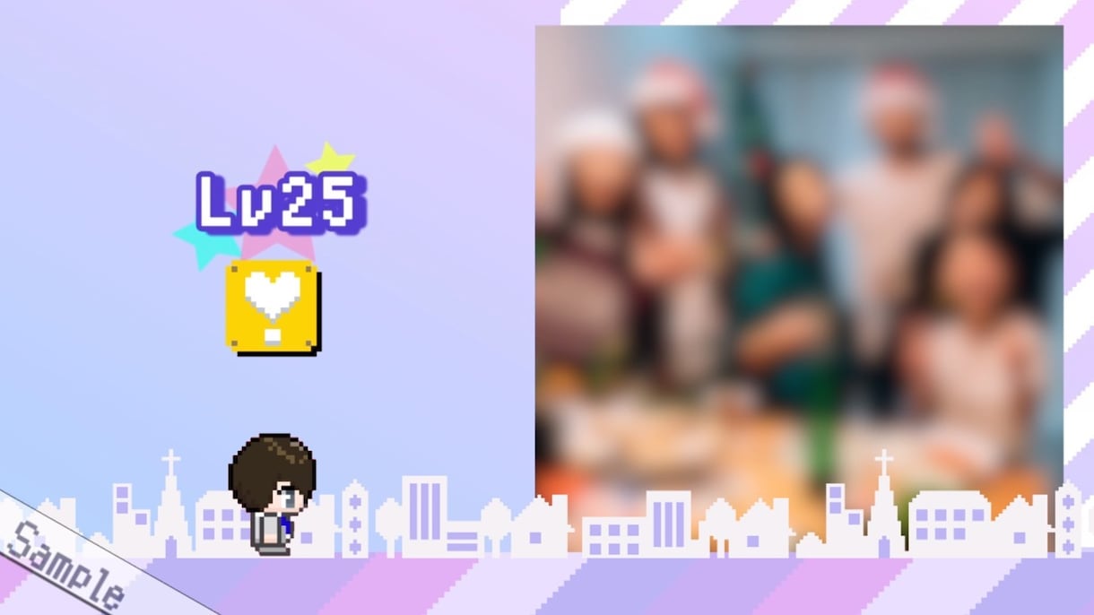 ゲーム風 結婚式オープニングムービー作ります 可愛いドット絵でウェディングムービーを作ります！格安 短納期 イメージ1