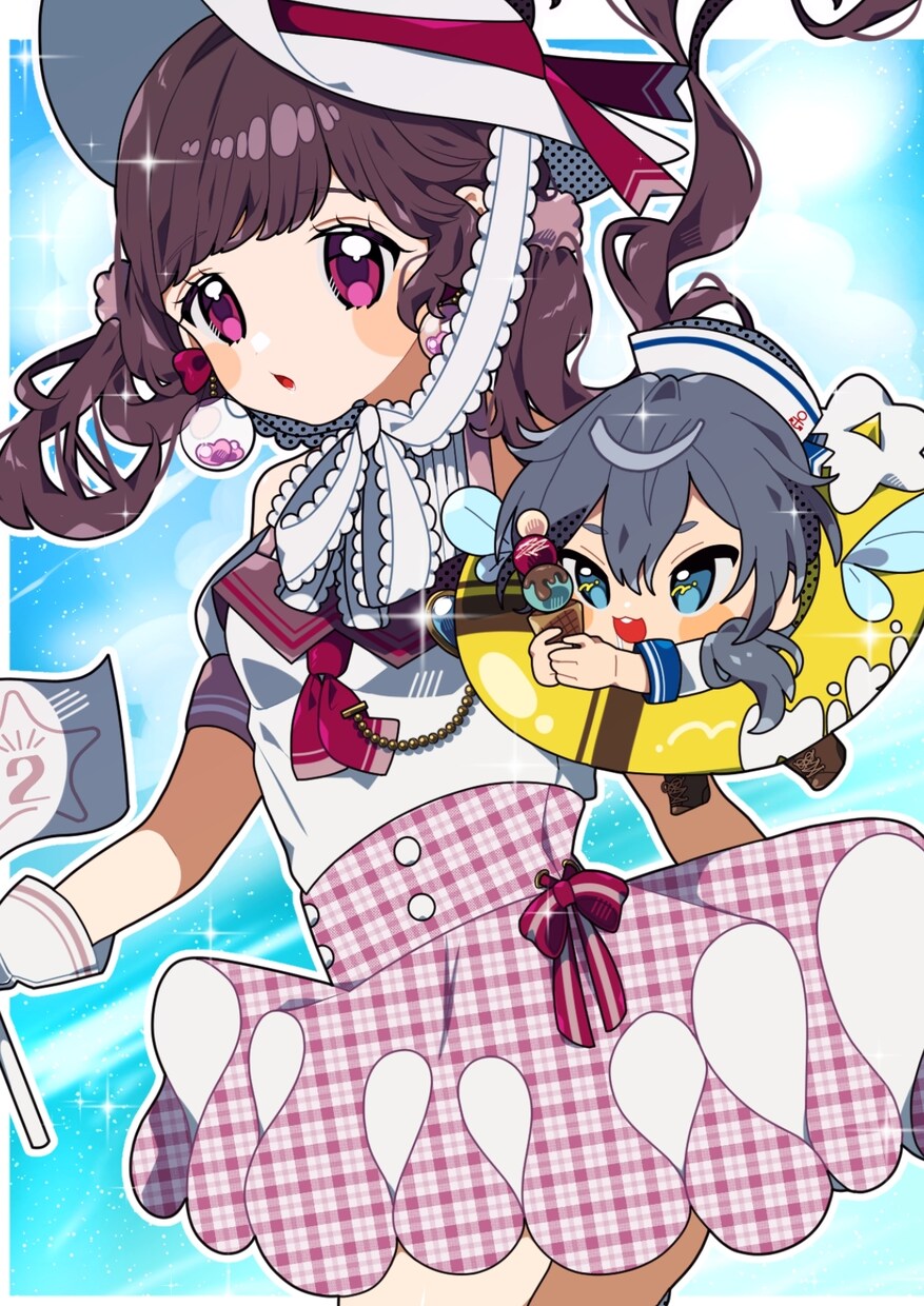 ポップで元気なイラストを提供致します アイコン/グッズイラスト/立ち絵/サムネイル等描きます イメージ5