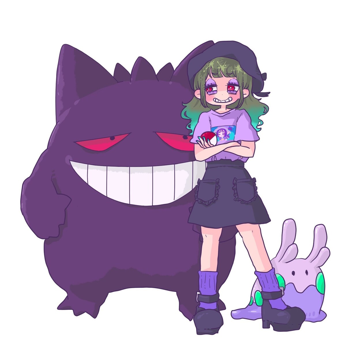 似顔絵やキャラクターをSNS用に可愛く描きます ゆめかわポップな絵柄でアイコンを書きます！ イメージ1