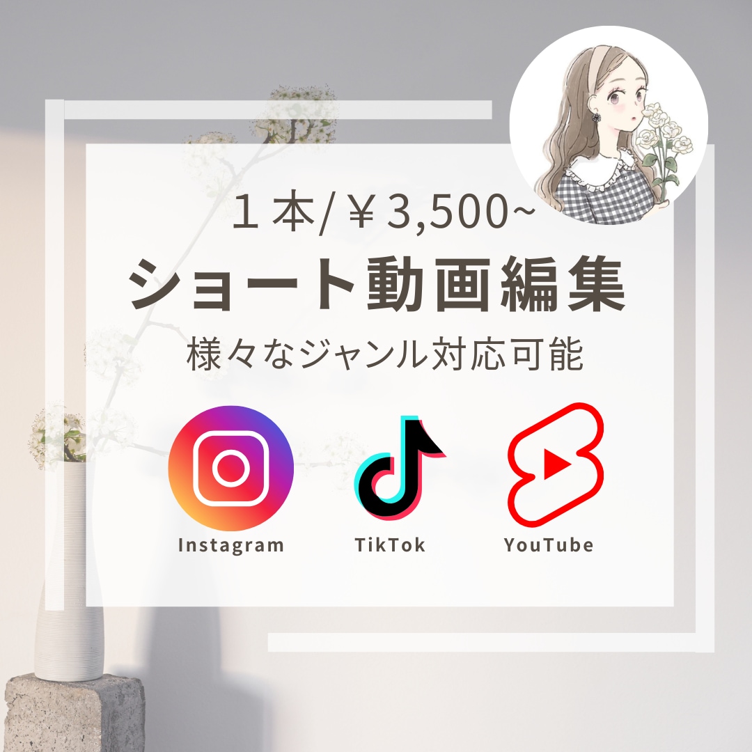 SNS縦型ショート動画編集します 丁寧でペルソナに合わせた編集を心がけています！ イメージ1