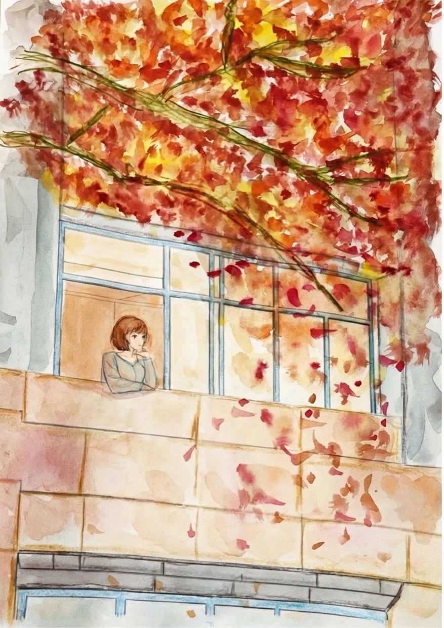 文字入れも可能な水彩風絵画作成します 水彩画であたたかみのある作品をお届けします イメージ2