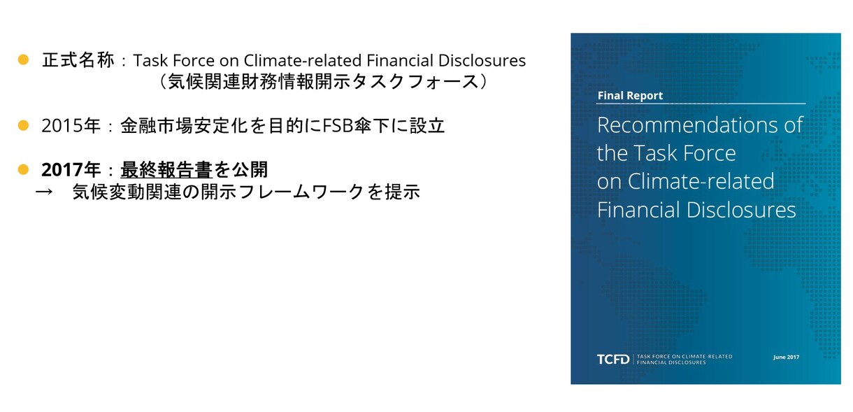 TCFD対応など気候変動関連開示の支援を行います 有価証券報告書におけるTCFD関連情報開示にお困りの方 イメージ3