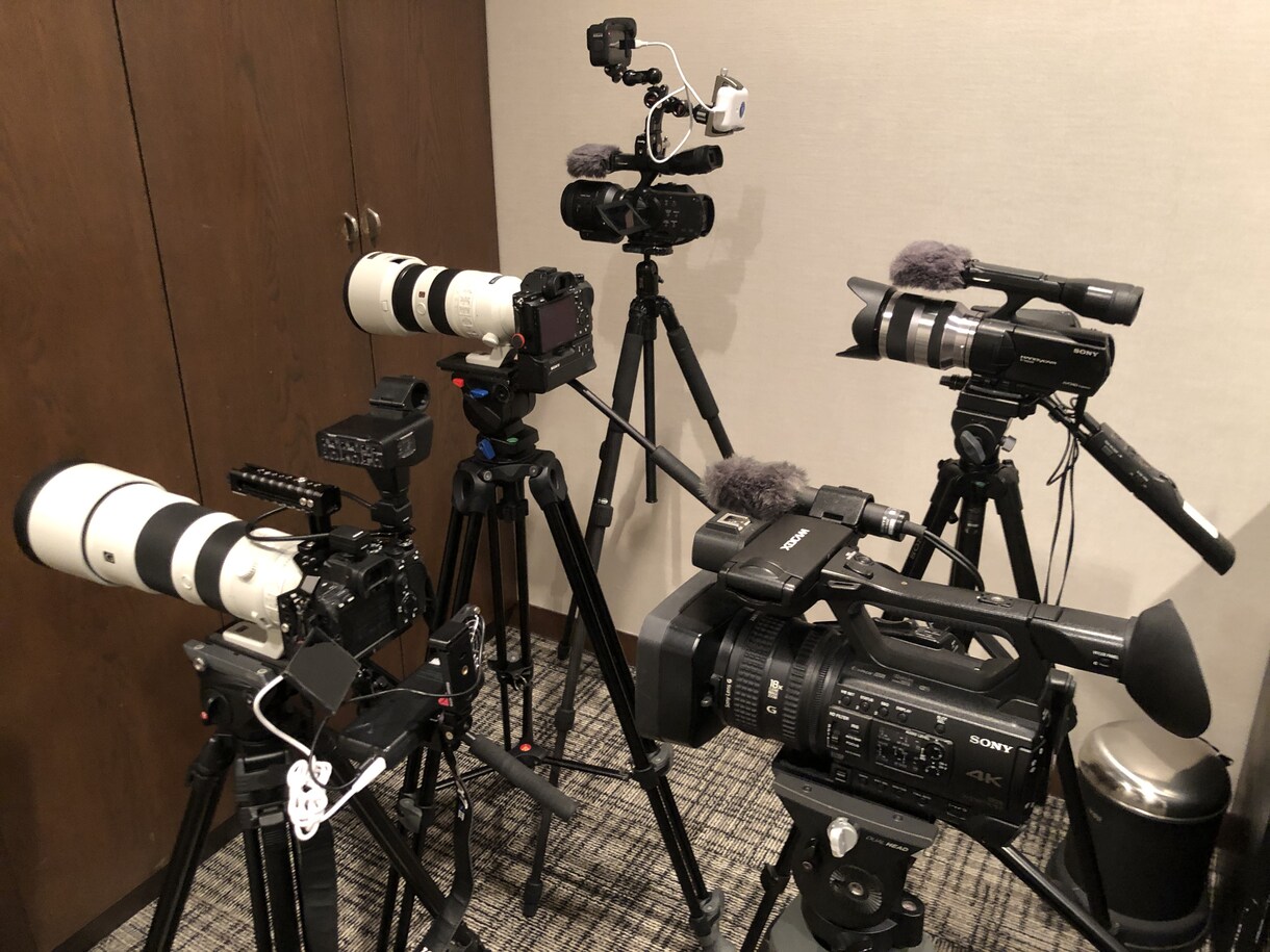 ビデオ撮影を４Ｋ機材で代行いたします プロとして業務用カメラでの本格的な運用を行っています イメージ6