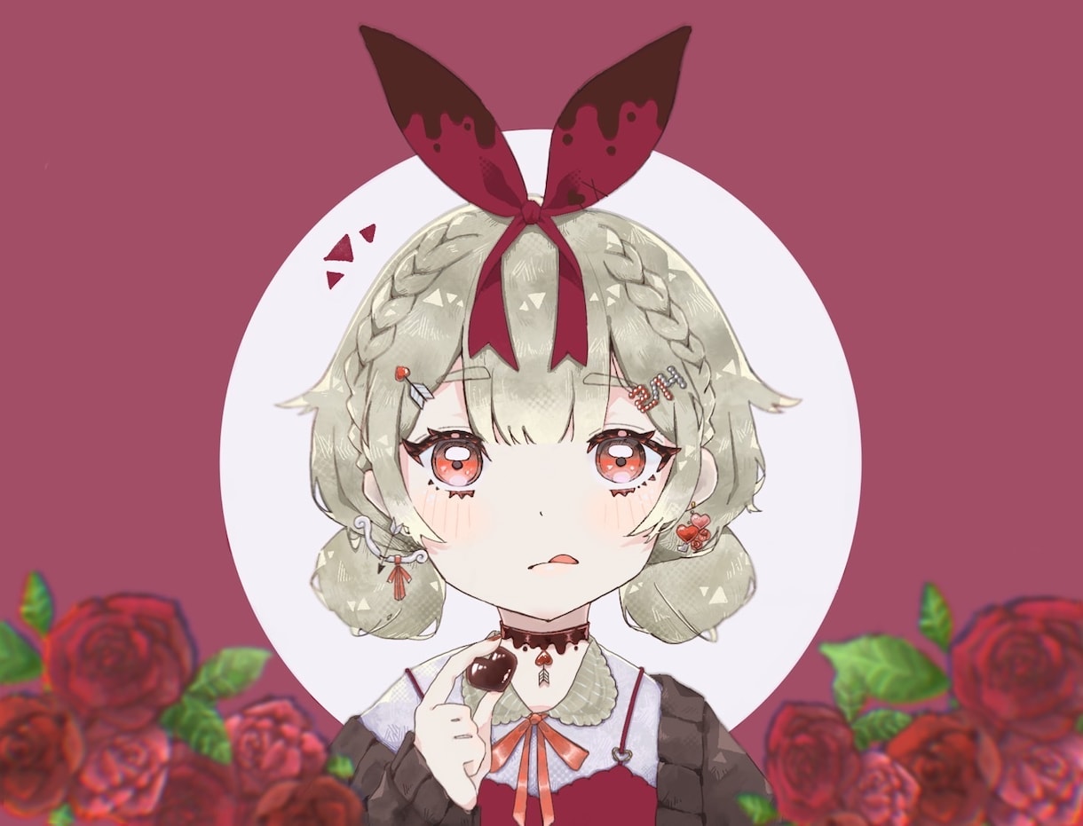 かわいい女の子のイラストを制作します アイコンから1枚絵まで！優しい雰囲気の絵が得意です！ イメージ4