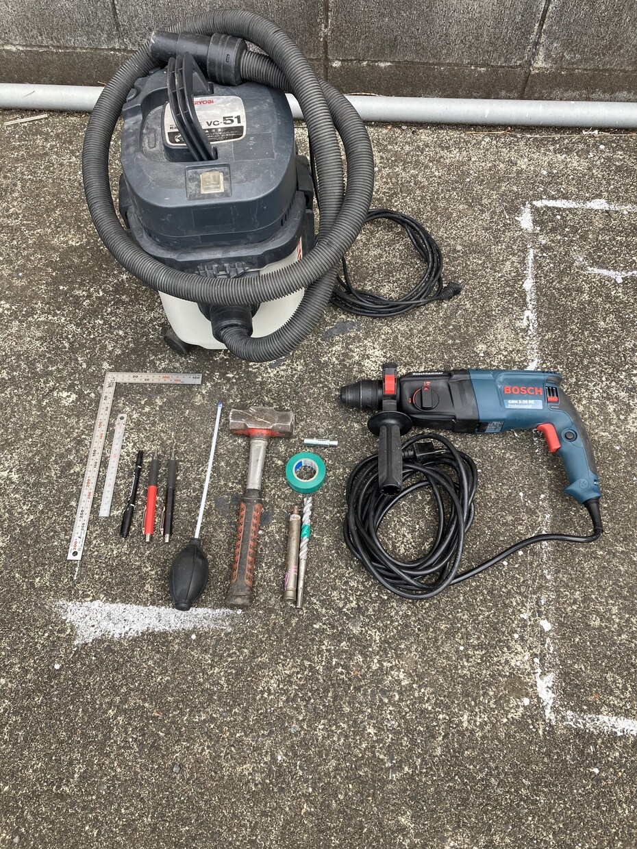 グリップアンカー打設手順教えます 間違えなく作業出来る方法　間違えを修正する方法を教えます。 イメージ1
