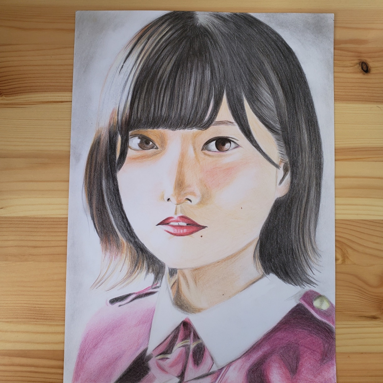 リアルな似顔絵描きます 色鉛筆や鉛筆でリアルなら似顔絵描きます！ イメージ2