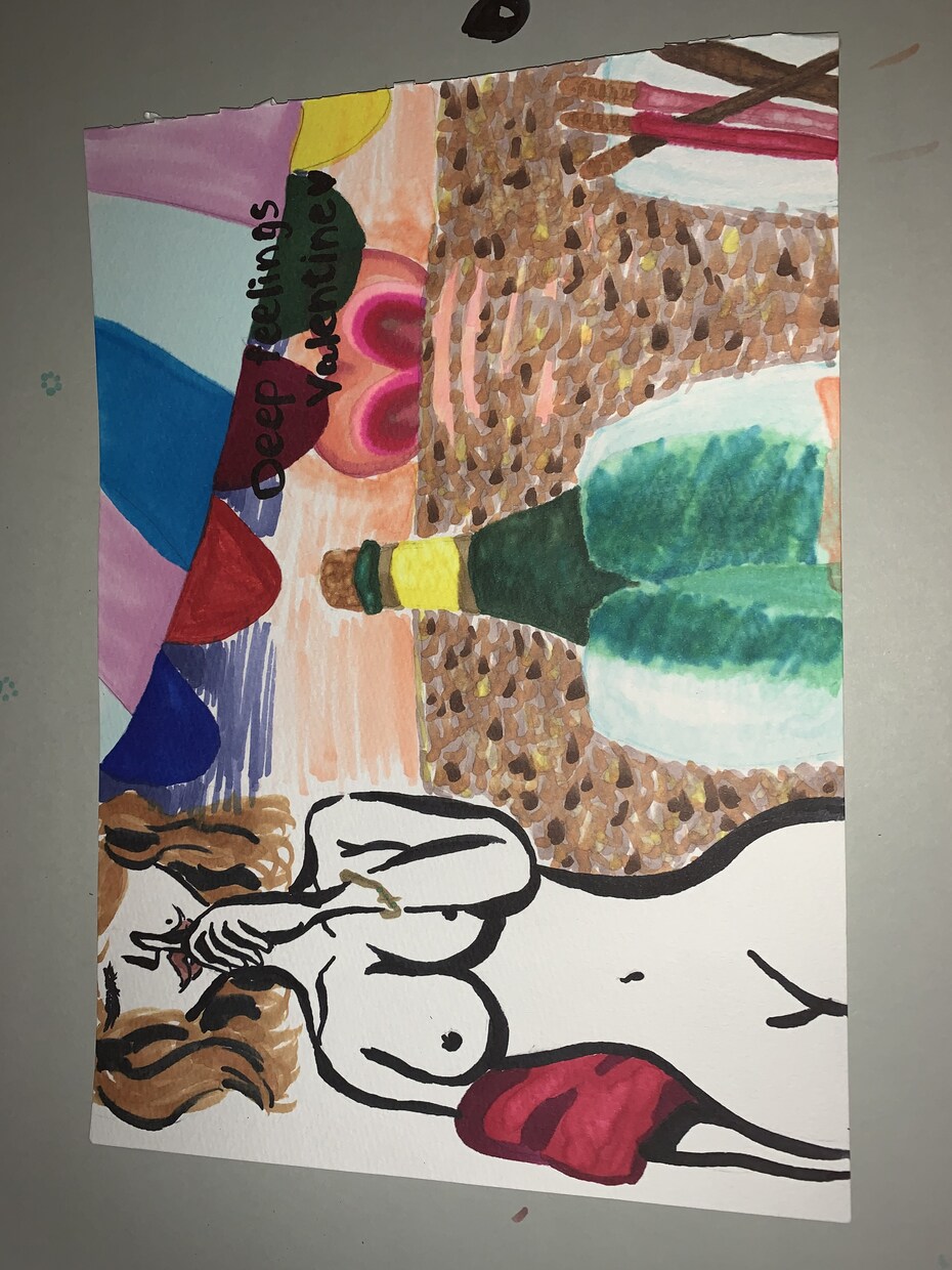 気が向かれましたら購入よろしくお願いします ユニークな絵を好む方にオススメです イメージ1