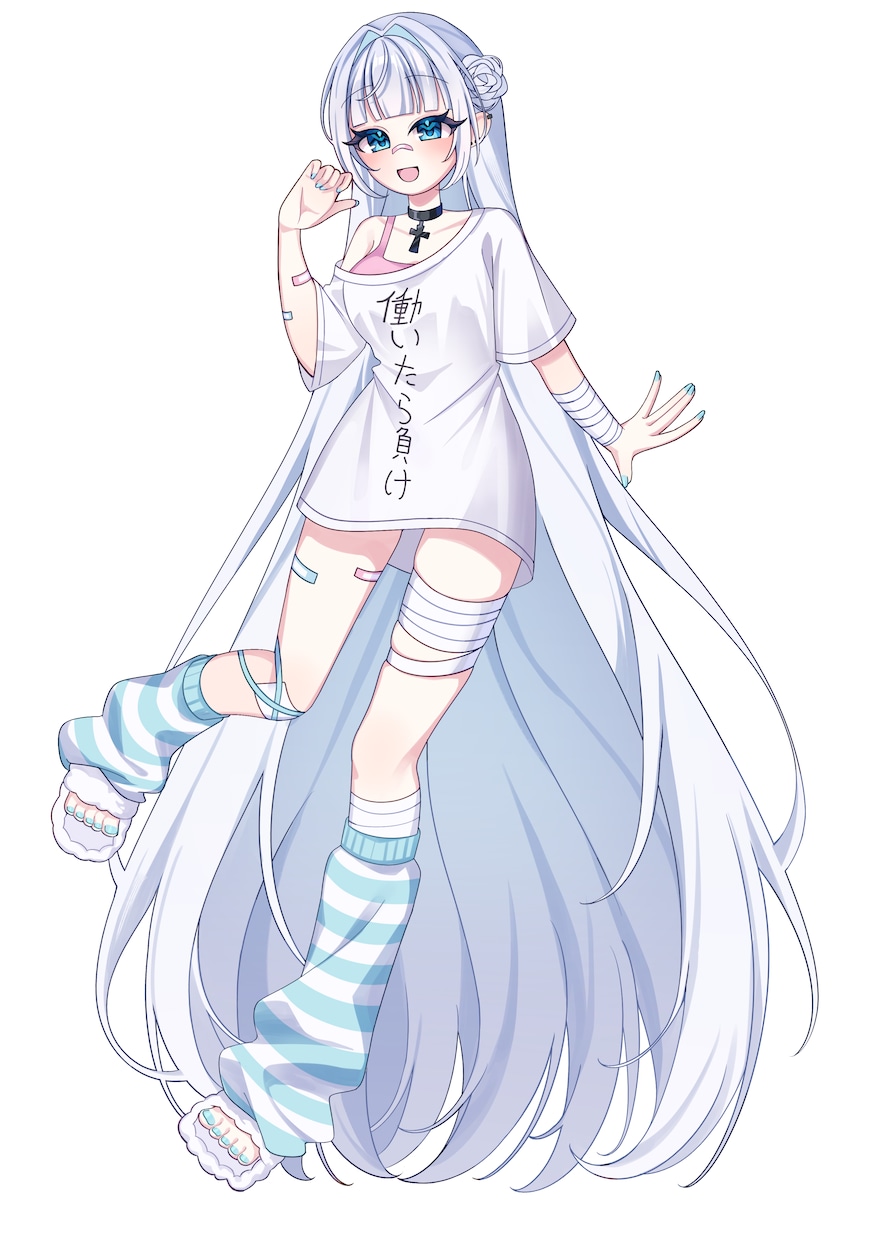 女の子の立ち絵・全身絵お描きします ♦追加料金なしで商用利用が可能です！ イメージ3
