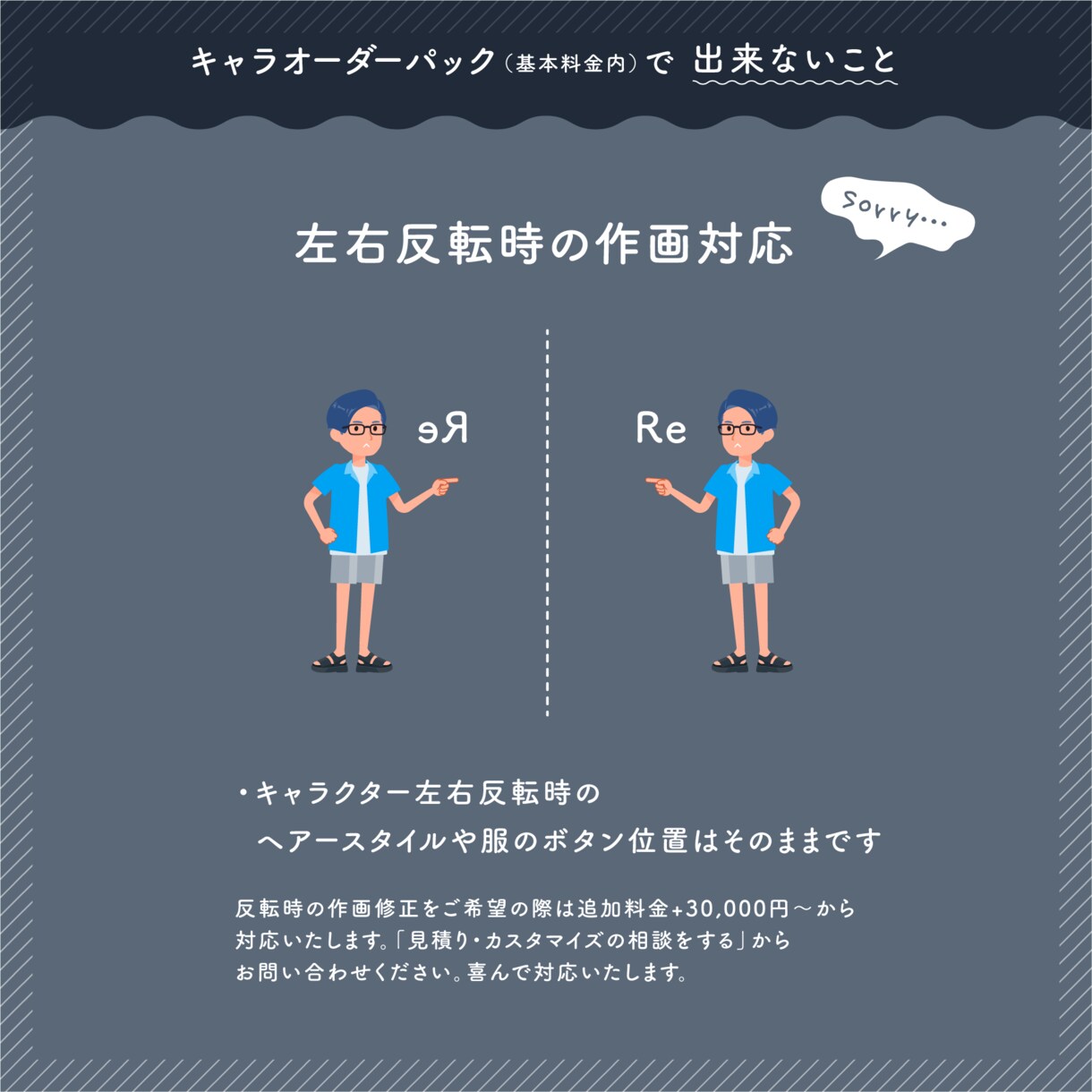キャライラスト（等身高めタイプ）を制作します 差分ポーズ300体で20,000円！解説動画やブログに イメージ9