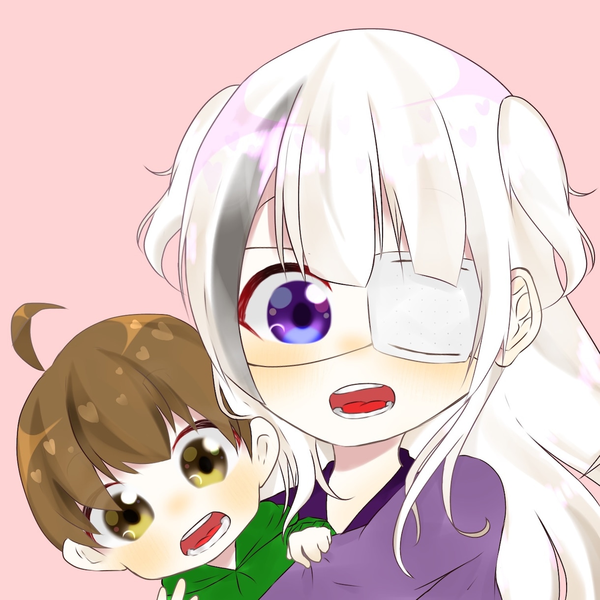 女性の方必見！可愛いイラストを制作します 好きな人とのペア画や、友人へのプレゼントにおすすめです☆ イメージ6
