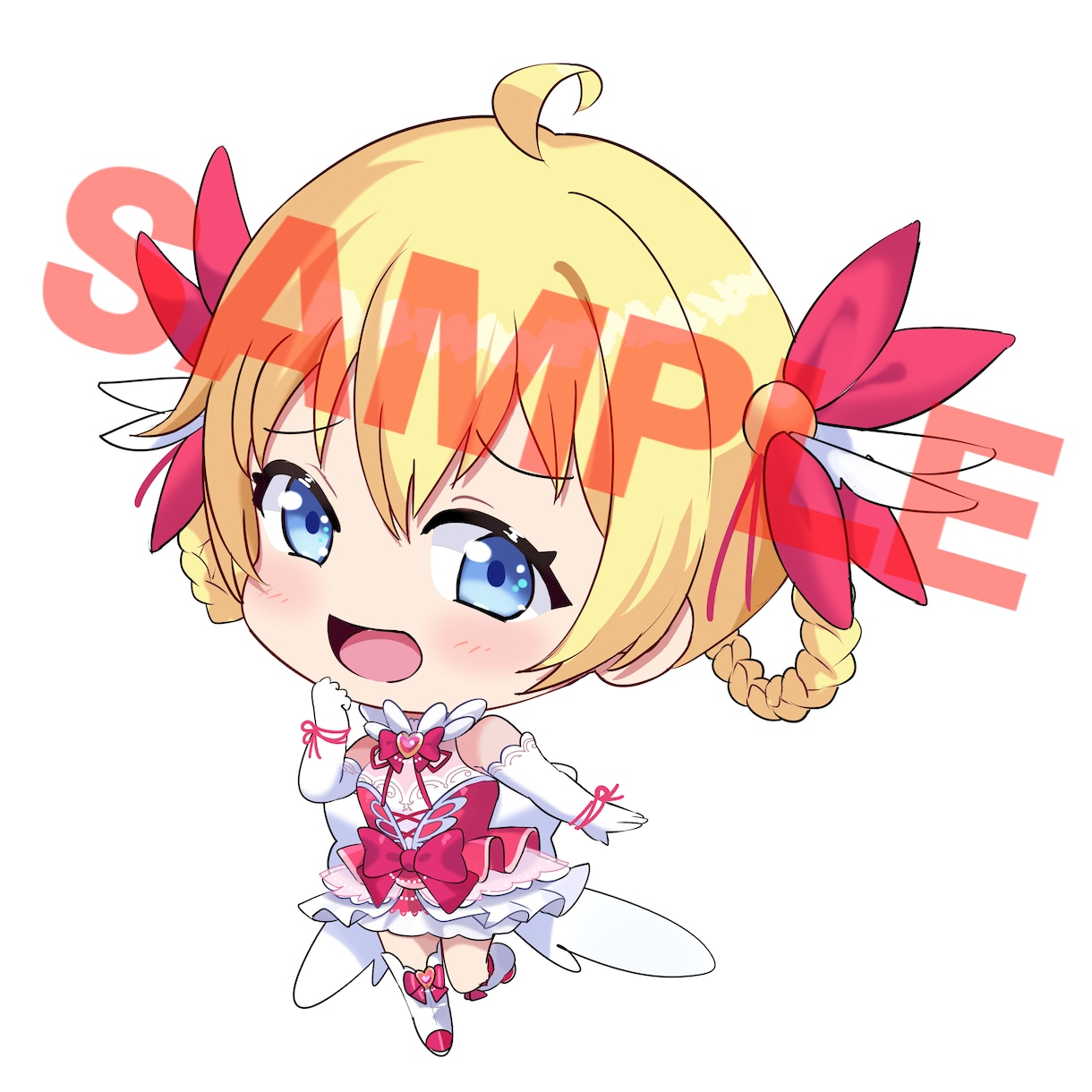 商用利用OK!ミニキャラデザインします キャラデザ、ヘッダー、アイコン、動画配信など用途に合わせます イメージ3