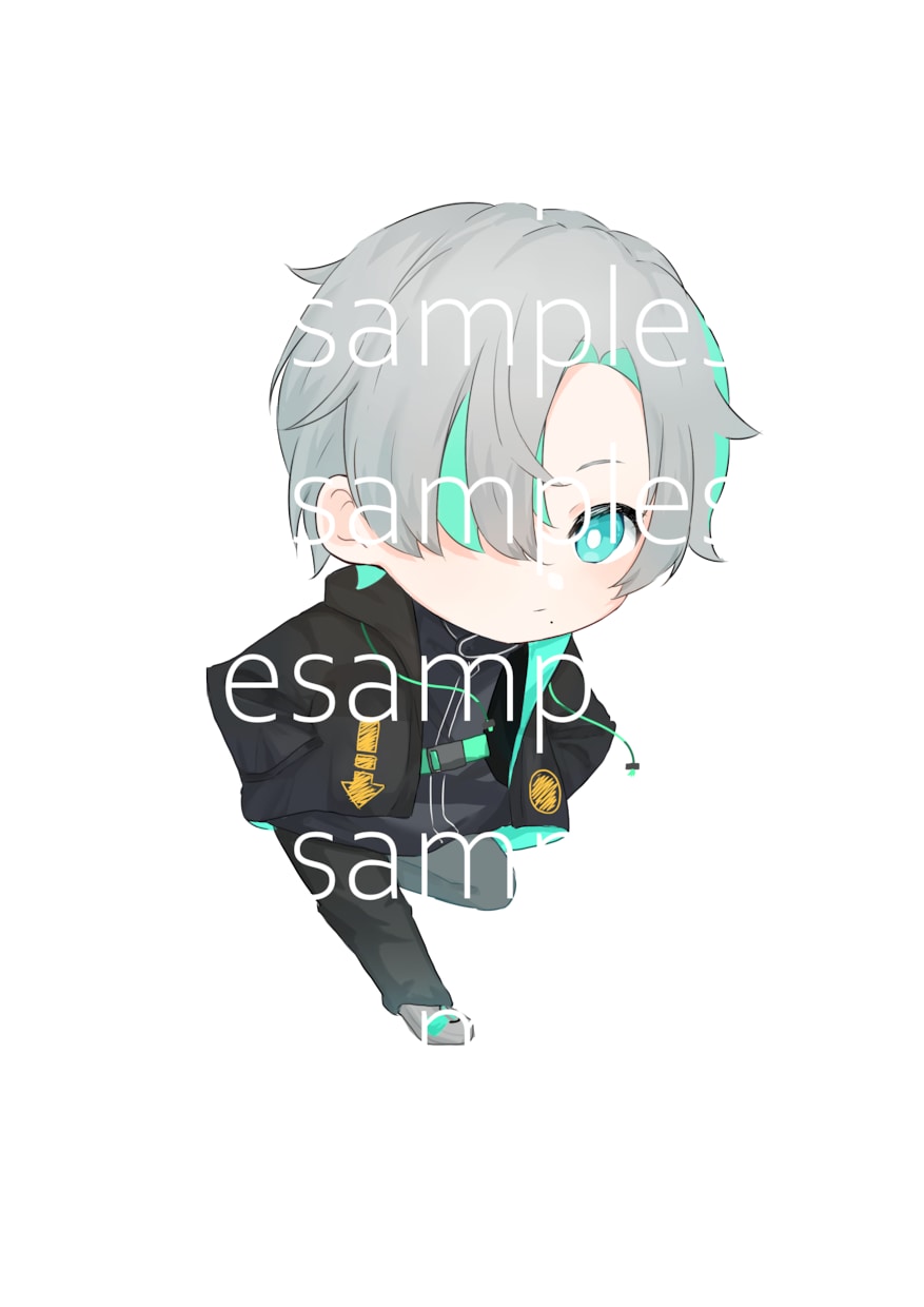 一枚絵、立ち絵イラスト等、可愛いイラスト承ります 商品利用可◎VTuber、活動者の方にお勧めです！ イメージ3