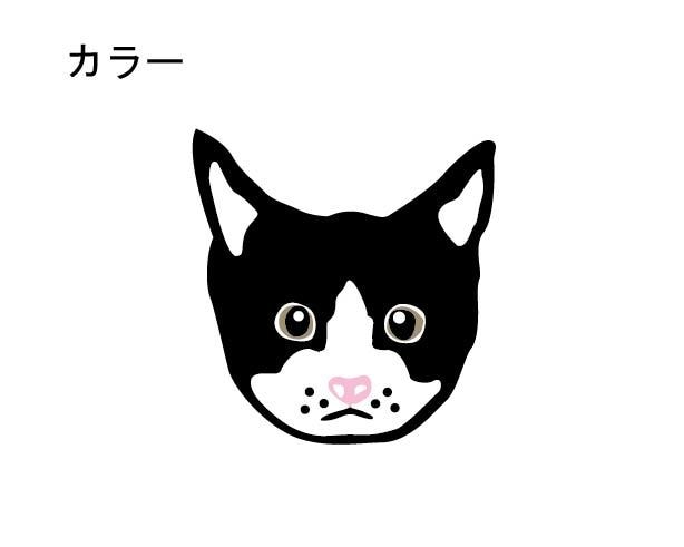 犬猫・動物お顔シンプルモノクロ線画イラスト描きます お写真からオリジナルイラスト制作いたします！ イメージ3