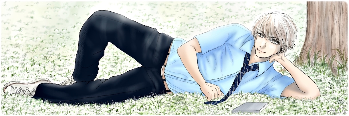イラスト・表紙・挿絵・ポスターを描きます ✨透明感ある優しく繊細で目を惹くイラスト✨ イメージ8