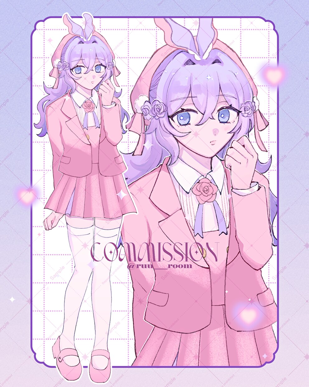 キラキラかわいいキャラクターイラスト作成します あなただけのキャラクターイラストを描きます⋆˙⟡ イメージ1