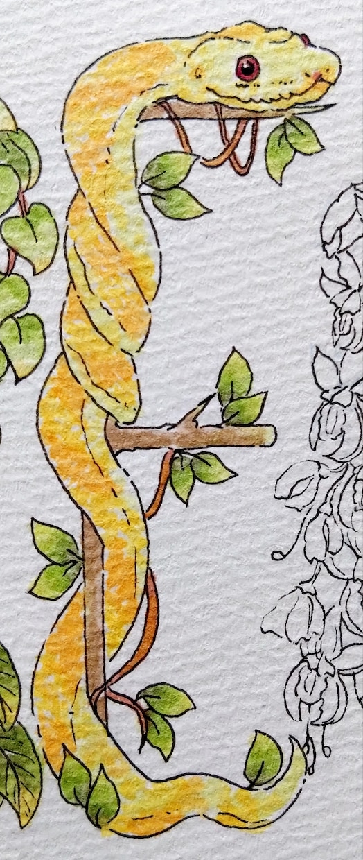 生き物×植物☆イニシャルやお名前を絵文字にします 1文字￥4,000～☆記念日･プレゼント･鑑賞用に イメージ8