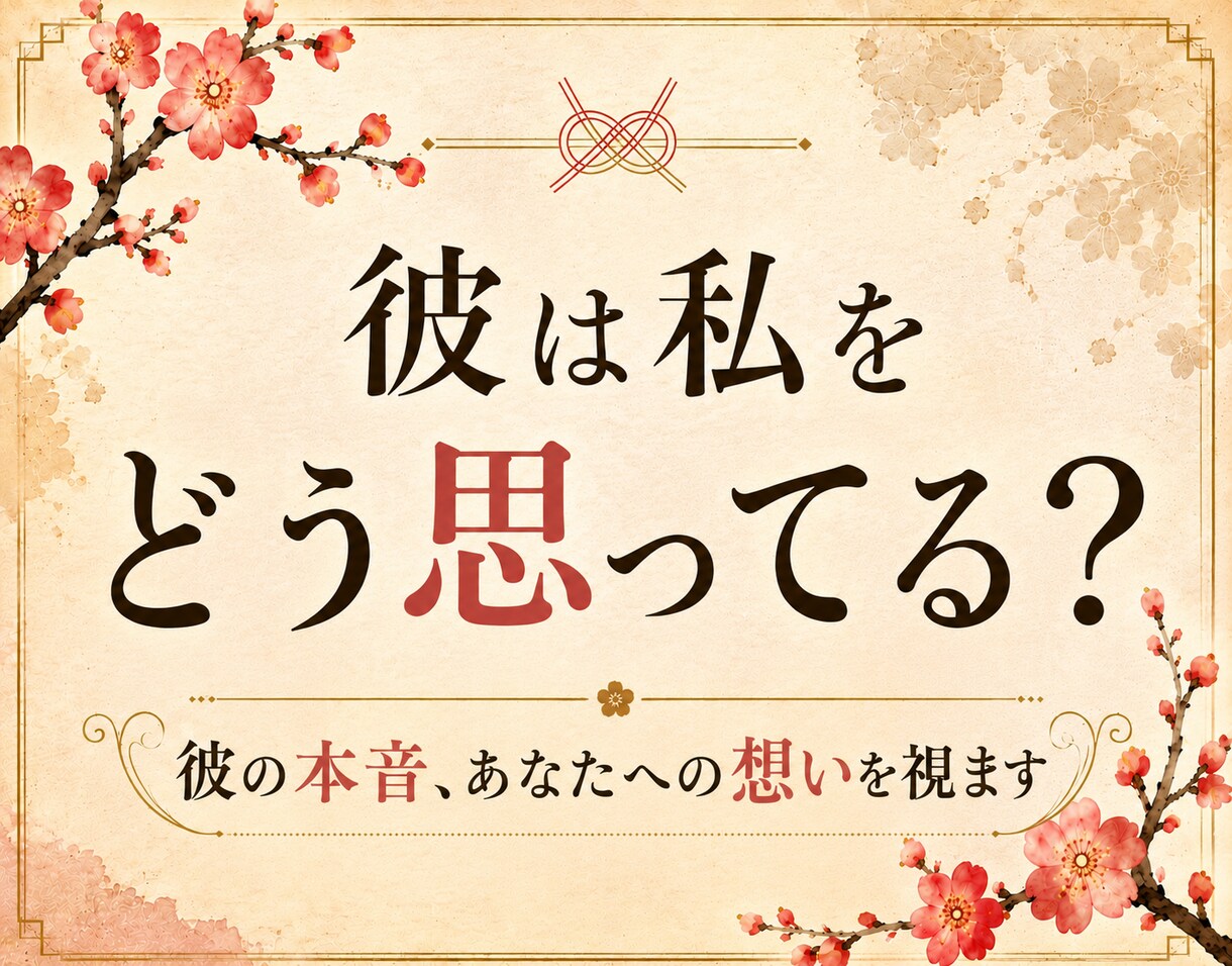 片思い｜彼の本音を視て恋を前に進めます 脈あり？に揺れる心に。あの人が胸の奥に隠している想いを視ます イメージ1