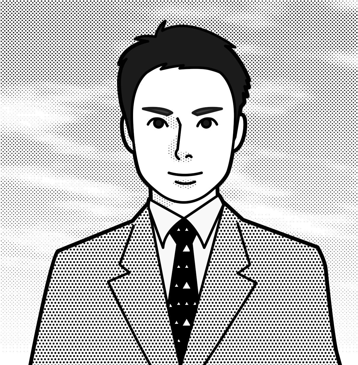 あなたの似顔絵を漫画風に仕上げます 名刺に、アイコンに、プレゼントに。漫画風の似顔絵はいかが？ イメージ3