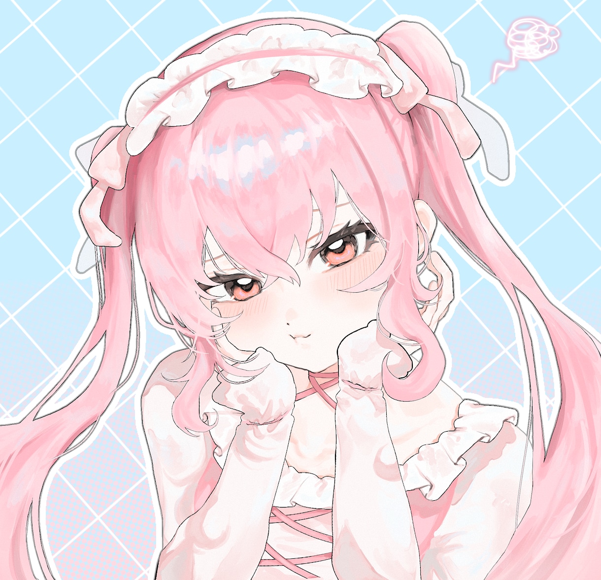 かわいい女の子描きます アイコンや立ち絵、様々な用途のイラストをお描きします！ イメージ1