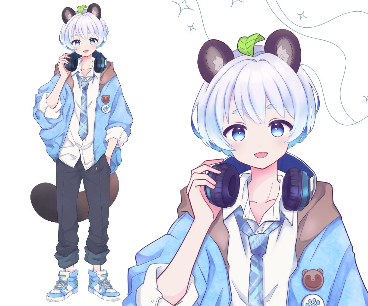 可愛い愛されキャラクターで配信活動をお手伝いします 配信活動をもっと楽しく！理想のキャラクターお描きします！ イメージ9