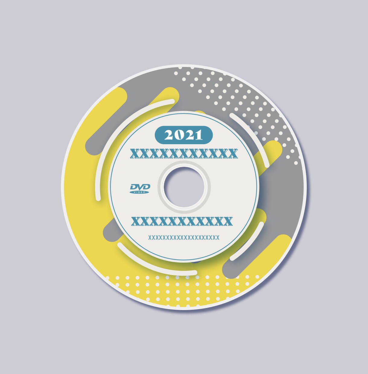 CD・DVDのラベルデザイン承ります １枚分のデザインデータのみの納品 イメージ4
