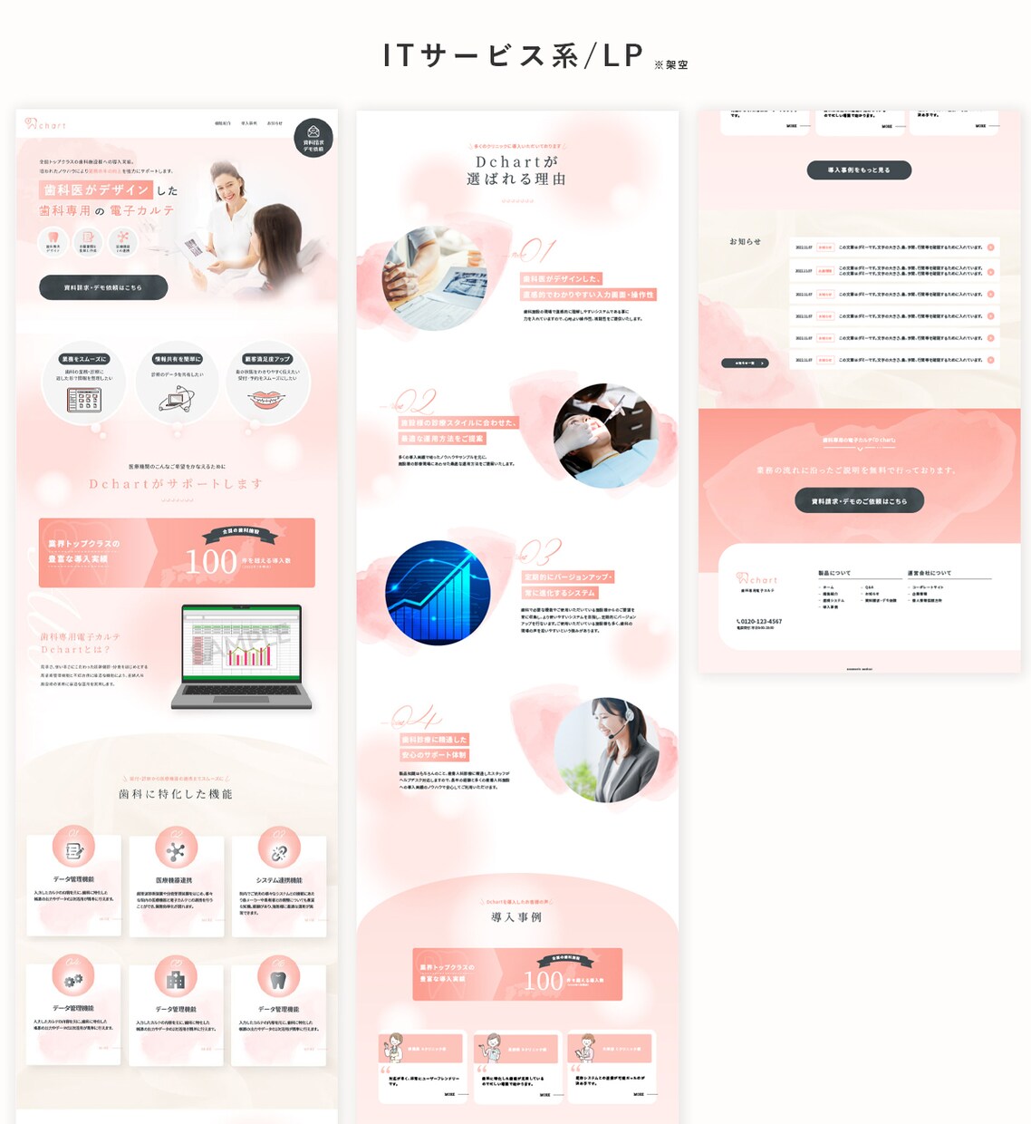 Webサイト・LPのデザインを制作します 実績160件以上のデザイナーが制作！デザイン特化サービス★ イメージ2