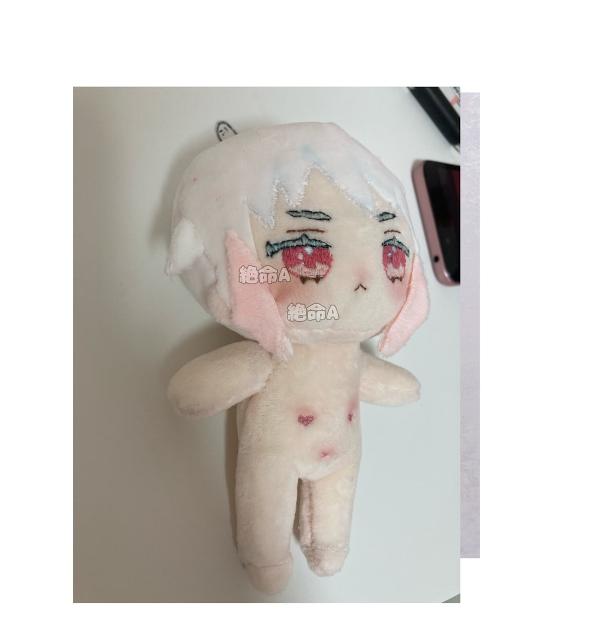 世界一可愛いオリジナルぬい作ります いつでも一緒に持ち歩けるストラップ型の顔だけぬい作ります イメージ4