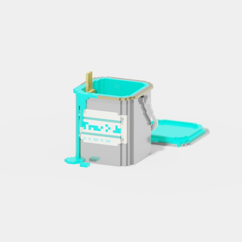 かわいい３Dドット絵を制作いたします □■SNSプロフィール画像、待ち受け画面、観賞用などに■□ イメージ3