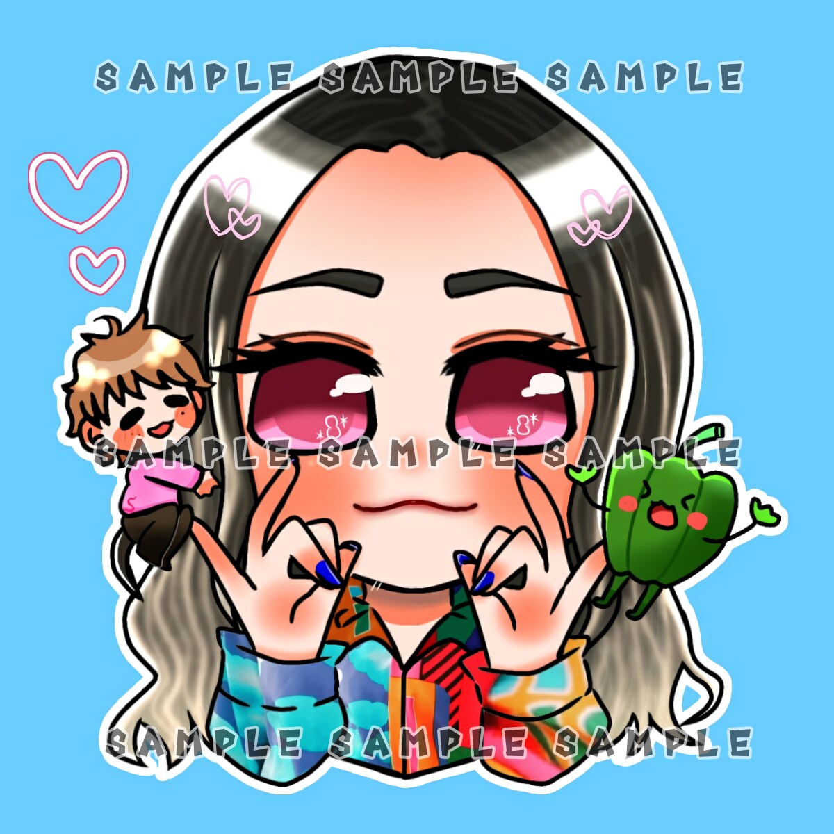 Twitter等のSNS用アイコン描かせて頂きます 世界に一つだけ貴方様だけのアイコンを描きます！ イメージ6