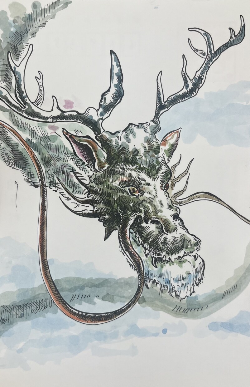 水彩・色鉛筆で絵を描きます 美大生が描く高完成度の手描き絵を低価格で提供します イメージ2