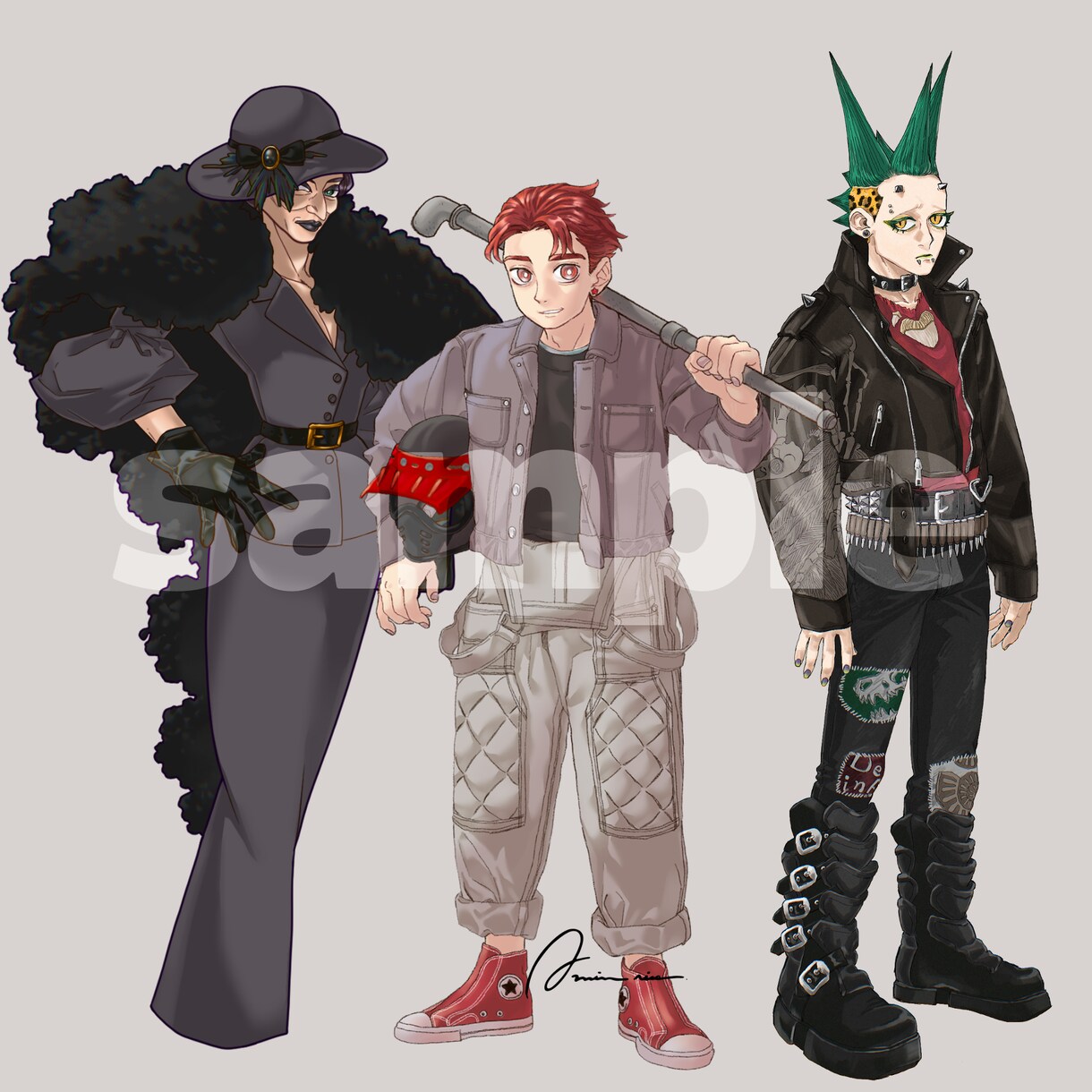 自然な仕草のキャラクター立ち絵を制作します TRPG／配信用サムネイルなどに使用できるイラストを描きます イメージ7