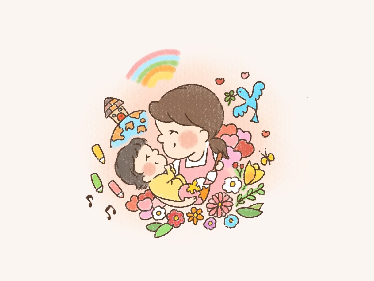癒やされる手描きのあたたかいイラストを描きます 手描き/ゆるい/ほんわかした世界観で個性を出したい方へ イメージ1