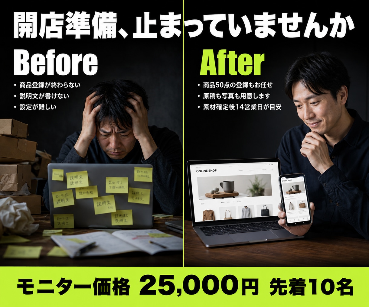 丸投げOK！ShopifyでECサイト作成します Shopifyパートナー｜商品50点無料｜原稿・写真もお任せ イメージ6