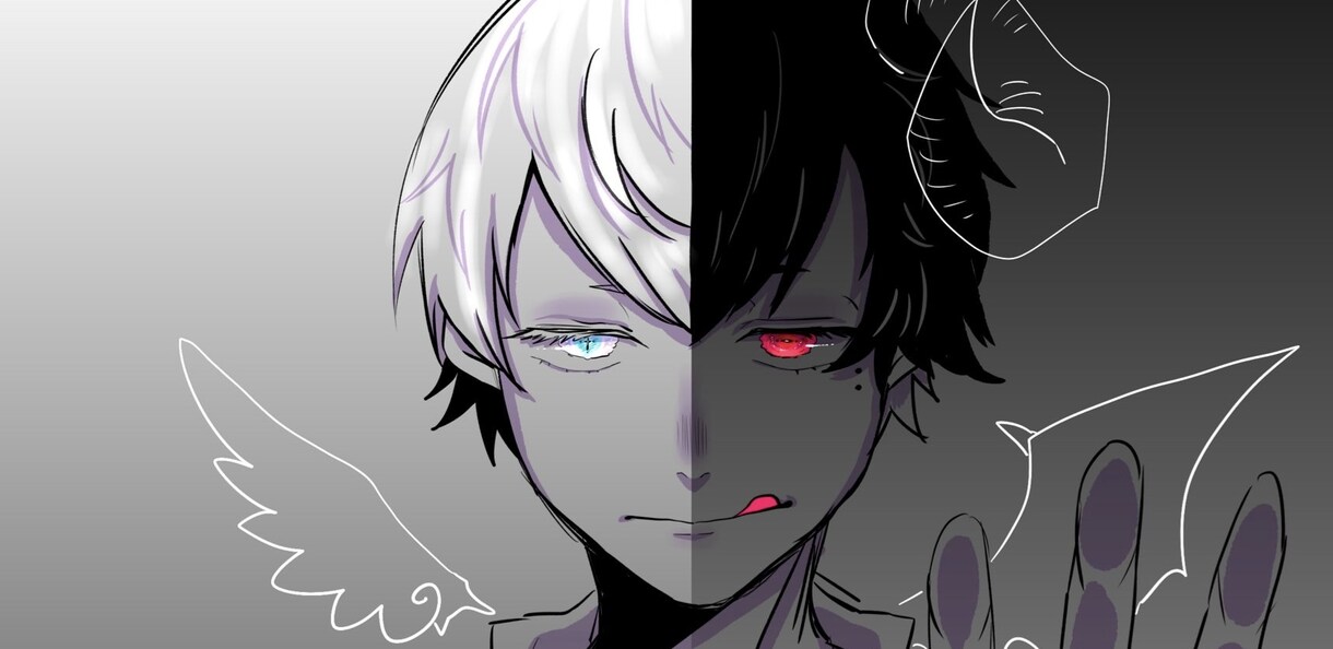 SNSアイコン、ヘッダー制作いたします 獣、人外、特殊系、擬人化の依頼、キャラデザもお受けできます！ イメージ3