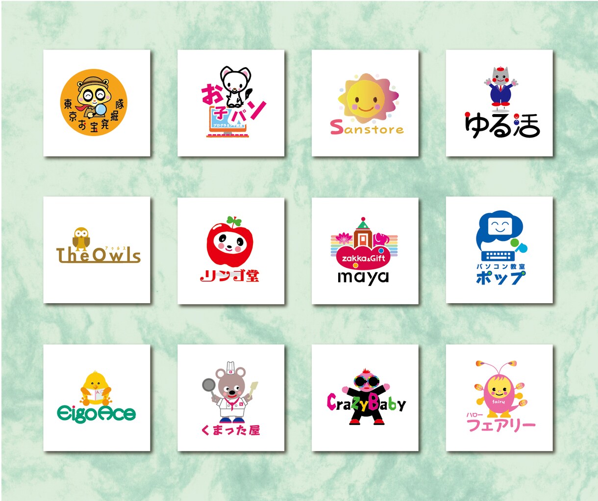 キャラクターのロゴ作成します ちょっと楽しい！！ちょっとカワイく！！心がワクワク！！ イメージ3