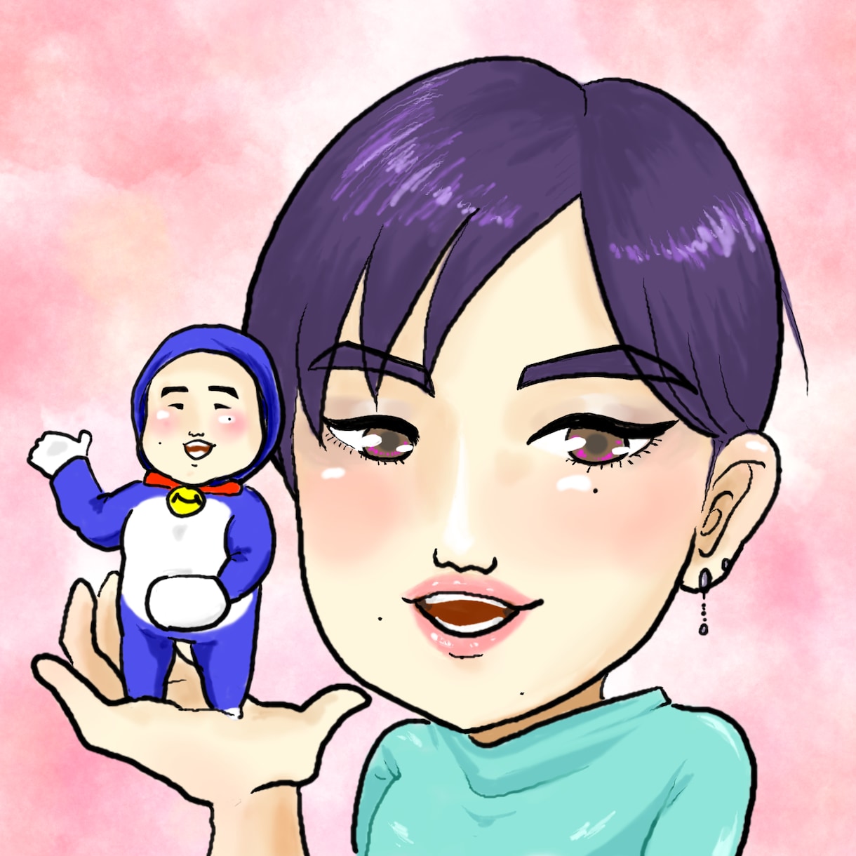 似てるけどアニメ風！？な似顔絵を描きます そっくり！可愛い！をお求めな方におすすめです。 イメージ6