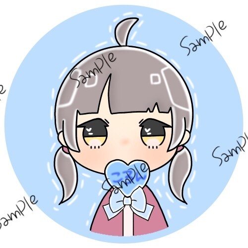 デフォルメ】推しのペンラ持ったミニキャラ描きます 推し専用のイラストが欲しい方に◌ ͙❁˚ イメージ3
