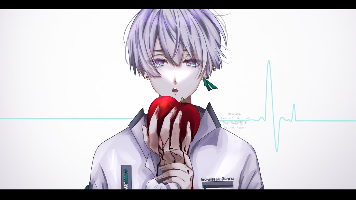 イラスト制作いたします 動画内/サムネ 挿絵 イラスト全般等 儚げな雰囲気が得意です イメージ9