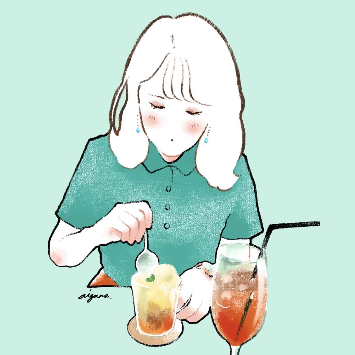 商用◎修正無料！オシャレで可愛いイラスト描きます 美容など女性向け実績多数！広告・挿絵・SNS・商品用イラスト イメージ6