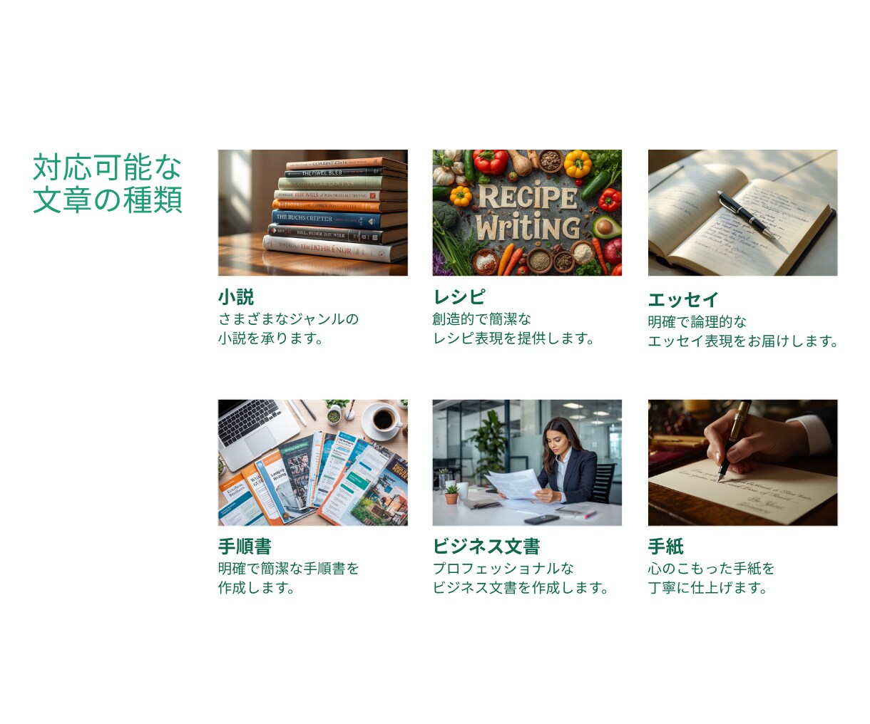 文章の校正・リライトを提案します 小説/同人誌/ブログ/レシピ/手順書など伝わりやすくします イメージ4