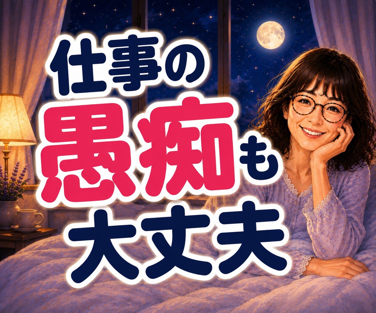 眠れない夜・不安・考えすぎ・雑談・愚痴を聞きます 脳みそ残業中？終わらない脳内会議に今夜ひろも参加します♡ イメージ3