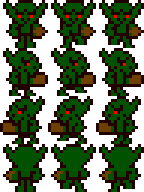 ゲームやアイコンに！キャラクタードット絵を書きます ゲームを作りたい人やクリエティブなあなたへ！gifアニメ対応 イメージ1